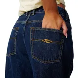 Pantalón de jean Rip Curl Sg Relaxed Jean color azul, con diseño de corte relajado y estilo clásico.
