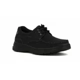Zapato acordonado de hombre, marca Giantti, modelo Velo, color negro.