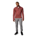 Pantalón gris Columbia modelo Triple Canyon P Ii, con tecnología Omni-Shade y Omni-Shield, diseñado para senderismo. Cuenta con bolsillos con cremallera y puños ajustables.