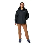 Campera 3 en 1 para mujer, impermeable y transpirable con tecnología Omni-Tech y forro termorreflectante Omni-Heat. Incluye una capa exterior resistente a la intemperie y una capa interior de forro polar desmontable que puede usarse por separado. Cuenta con capucha ajustable, puños y dobladillo regulables, y bolsillos con cierre.