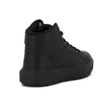 Bota urbana de caña alta Diadora modelo Rocket, color negro, con cordones y suela gruesa de plataforma.