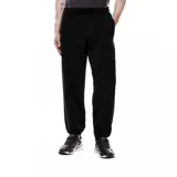 Pantalón de jogging negro con cintura elástica ajustable con cordón, bolsillos laterales y logo EA7 Emporio Armani estampado en la pierna izquierda.