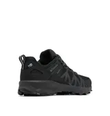 Championes de senderismo Columbia Peakfreak II OutDry, color negro, con tecnología impermeable y transpirable. Presentan un diseño de malla sin costuras, sistema de ajuste Navic Fit, entresuela TechLite+ para mayor amortiguación y suela Adapt Trax para tracción en diversos terrenos.