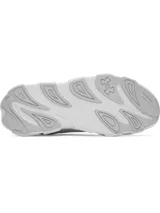Championes de running Under Armour UA Halo Runner de color blanco, con capellada de malla transpirable, amortiguación UA HOVR+ en la entresuela con diseño estructurado y suela de goma duradera.