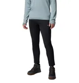 Pantalón de trekking Columbia para hombre, confeccionado en forro polar de rejilla con tecnología Omni-Wick que absorbe la humedad. Presenta un corte ajustado, cintura interior ajustable, bolsillos laterales, bolsillo posterior con cremallera y dobladillos elásticos.