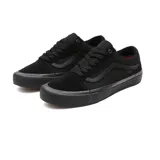 Zapatillas Vans Skate Old Skool color negro, con detalles en gamuza y lona, y suela de goma vulcanizada.