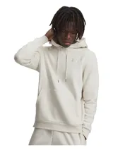Buzo con capucha Under Armour, confeccionado en forro polar de mezcla de algodón con interior cepillado. Presenta bolsillo canguro delantero, puños y bajo acanalados, y logotipo bordado en el pecho.