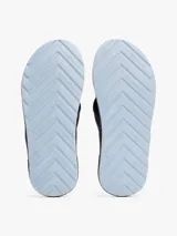 Ojotas Tommy Hilfiger azul marino con logo de la marca en la tira.