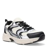 Championes urbanos Miss Carol modelo Misuri, color beige con detalles en blanco y negro, confeccionados en material sintético y textil.