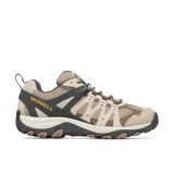 Championes de trekking Merrell modelo Accentor 3, confeccionados en combinación de ante y malla transpirable. Presentan puntera protectora de goma, entresuela de espuma EVA para mayor estabilidad y suela de goma adherente diseñada para terrenos irregulares.