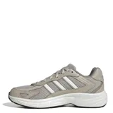 Championes Adidas modelo Eclyptix 2000, con diseño inspirado en los años 2000. Presentan una combinación de malla transpirable y revestimientos sintéticos en tonos beige y gris, con las icónicas tres tiras laterales en blanco. Incluyen entresuela Cloudfoam para mayor amortiguación y suela de goma resistente.