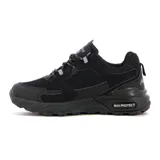 Championes Austral Calafate para hombre, de estilo urbano, color negro. Confeccionados con combinación de malla y material sintético, suela robusta y cordones bicolor.