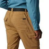 Pantalón cargo Columbia modelo Silver Ridge Utility color marrón tostado, con múltiples bolsillos y tecnología Omni-Shade y Omni-Wick.