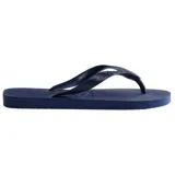 Ojotas Havaianas modelo Top, color fucsia, con diseño clásico de suela de goma texturizada y tiras anchas con el logo de la marca en relieve.