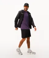 Remera deportiva de hombre Get Over con tecnología dry, cuello redondo y mangas cortas, confeccionada en mezcla de modal, poliéster y elastano.