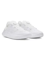 Championes de entrenamiento Under Armour SlipSpeed Trainr Syn de color blanco, con diseño perforado para mayor transpirabilidad, sistema de ajuste BOA y talón convertible.