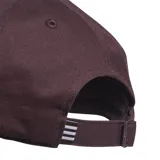 Gorro Adidas color marrón con logo bordado en blanco.