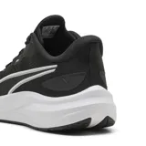 Championes de running Puma Skyrocket Lite 2, color negro con detalles en blanco.