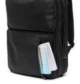 Mochila multifuncional Columbia modelo Star Range 3-Way, color negro, con diseño versátil que permite su uso como mochila, maletín o bolso de hombro. Cuenta con múltiples compartimentos con cierre, funda acolchada para laptop de hasta 13 pulgadas, panel trasero ergonómico y correas ajustables.