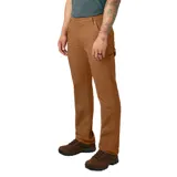 Pantalón Dickies modelo Duck Carpenter de corte recto y color marrón, con bolsillos laterales y trabillas para cinturón.