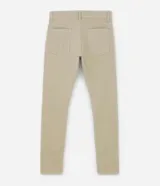 Pantalón skinny negro de sarga con elastano.