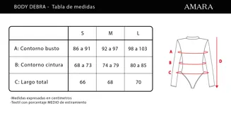 Body negro de mangas largas de tul y espalda descubierta.