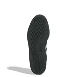 Championes urbanos Adidas modelo Breaknet 3.0, color negro con las tres bandas laterales en blanco. Presentan un diseño inspirado en el tenis con capellada sintética y suela de goma.