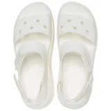 Sandalias Crocs modelo Soho, color marrón, con plataforma alta, plantilla LiteRide™, parte superior de TPU con orificios para dijes Jibbitz y tiras ajustables.