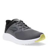 Championes Topper Rack grises con detalles en negro y amarillo.