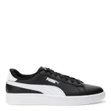 Championes Puma modelo Smash 3.0 Leather, de diseño clásico y urbano en color blanco. Confeccionados en cuero sintético de alta calidad, cuentan con cierre de cordones y suela de goma resistente para mayor estabilidad.