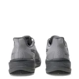 Championes de running Puma Dasher Lite Slip Tech, color gris con detalles en azul marino. Incorporan tecnología SLIPTECH para calzar sin manos, cordones elásticos y suela de goma con entresuela amortiguada.