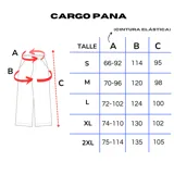Pantalón cargo negro de pana, de corte ancho y holgado, con cintura ajustable mediante cordón blanco y cuatro bolsillos funcionales (dos laterales y dos cargo).