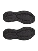 Championes de running Under Armour modelo Charged Rogue 5, color negro. Presentan una parte superior de malla técnica transpirable, entresuela Charged Cushioning para amortiguación y suela de goma resistente para mayor tracción.
