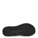 Championes de running Adidas Run Falcon 6 para hombre, de color negro con las tres tiras características en tono dorado/marrón claro, cordones ajustables y suela de goma.