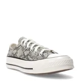Championes Converse Chuck 70 OX unisex con estampado de víbora en tonos grises y negros.