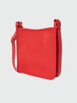 Bandolera pequeña Longchamp modelo Le Foulonné S, color verde oliva, con correa ajustable y cierre superior.