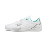 Championes Puma MAPF1 Neo Cat 20, color blanco con detalles en celeste y gris.