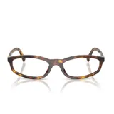 Lentes Miu Miu modelo A06 con armazón de acetato con estampado carey.