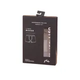 Pack de 3 bóxers de algodón para hombre, con cintura elástica con logo de la marca.