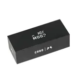 Lentes de sol unisex de acetato color negro, con forma ovalada y lentes grises con filtro UV400.