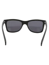 Lentes de sol con marco de madera de nogal natural y cristales polarizados con protección UV.
