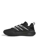 Championes de básquet Adidas Dame Certified Basket 3.0, color negro con detalles en blanco.