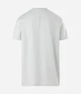 Remera deportiva Get Over de color azul marino, confeccionada en tech fleece con tecnología dry de secado rápido, cuello redondo y manga corta, de corte holgado.