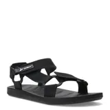 Sandalias Rider modelo Free Style II, color negro, con tiras de tela ajustables mediante velcro y suela de goma ergonómica.