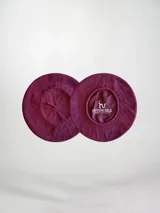 Set de boinas de hilo de algodón en colores azul, celeste, blanco, beige, amarillo, marrón, verde, salmón y rosa.