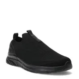 Championes urbanos Umbro modelo Glide, color negro, de diseño slip-on con tejido de punto transpirable y suela de goma ligera.
