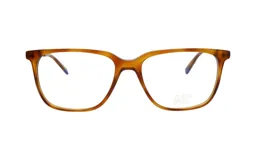 Armazón de anteojos Nazareno Corsini modelo 0121, con marco de acetato en tono carey marrón y diseño rectangular clásico.