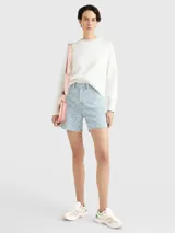 Zapatillas de estilo running con diseño de paneles en malla y cuero, con cordones y suela de EVA.