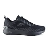 Championes deportivos Skechers Skech-Air Dynamight, color negro, con cordones, capellada textil, plantilla Skechers Memory Foam y entresuela con cámara de aire Skech-Air.