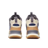 Bota de media caña Merrell Alpine 83, color beige y azul, con cordones y suela de goma.